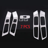 Stainless Window Button Trim for Volvo Car Interior Accessory LINGLUYANG