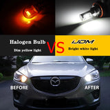 P13W LED DRL Driving Light Bulbs Mazda CX-5 2013-2015 LED Ambient Light iJDM
