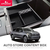 Sunglasses Coin storage Center Console Organizer Tray Armrest Tidying Box for Toyota Tundra Sequoia Car Interior Accessory sm