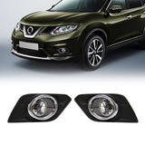 Chrome Cover Fog Light DRL for Nissan X-Trail 2014 LED Ambient Light MAGIC COLORM