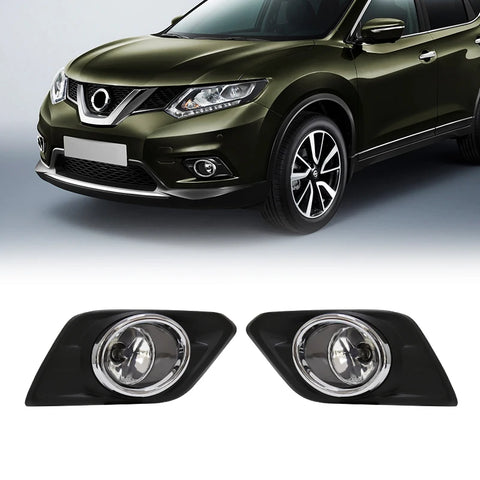 Chrome Cover Fog Light DRL for Nissan X-Trail 2014 LED Ambient Light MAGIC COLORM