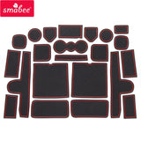 Smabee Anti-Slip Gate Slot Cup Mat for Kia Sorento Cup Holder Door Groove Non-slip Pad Accessories