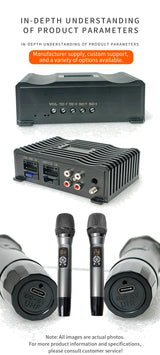 2CH DSP Karaoke Power Amplifier Universal Fit Car Interior Accessory OEM