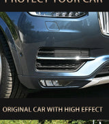 Chrome Fog Lamp Cover for Volvo XC90 2016 Car Interior Accessory LINGLUYANG