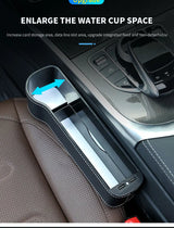 Seat Gap Storage Box with LED Light for Universal Cars