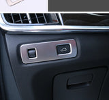 Headlight Control Trim Stainless for Volvo XC60 S90 V90 Car Interior Accessory LINGLUYANG
