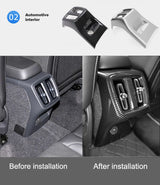 Carbon Fiber Trim Frame for Volvo XC40 18-25 Car Interior Accessory LINGLUYANG