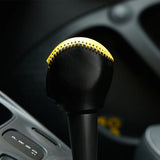 Premium Leather Gear Shift Cover for Smart 453 Fortwo Car Interior Accessory GMUNI