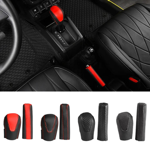 Handbrake Cover Leather for Suzuki Jimny Car Interior Accessory GMUNI