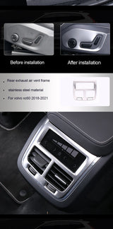 Interior Bright Strip Trim for Volvo XC60 2018-2021