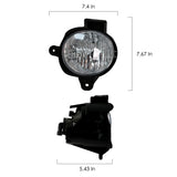 Fog Lamp Assembly Kit for Toyota Hilux 2011-2014 Fog Light MAGIC COLORM