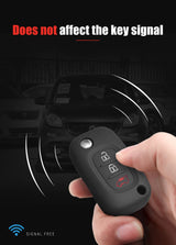 Silicone Key Cover Case for Smart Fortwo Forfour 451 Car Interior Accessory GMUNI