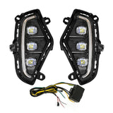 DRL LED Fog Lights for Toyota RAV4 2019-2021 Set Car Interior Accessory MAGIC COLORM