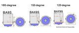 BAY9S Error-Free LED Reverse Light Bulbs 6000K White Car Interior Accessory iJDM