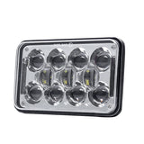 4X6Inch Motorcycle LED Headlight With Drl High Low Beam