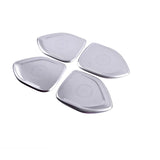 Stainless Steel Speaker Cover Trim for Volvo S60 V60 Car Interior Accessory LINGLUYANG