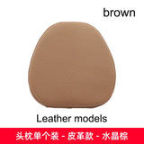 Leather Headrest Neck Pillow for Volvo XC90 XC60