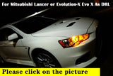LED Bumper Reflector Lights for Mitsubishi Evo X LED Ambient Light iJDM