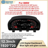 12.3 Inch Digital Cluster for BMW X3 X4 X5 X6 2009-2018 Car Interior Accessory Bosstar