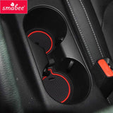Smabee Anti-Slip Gate Slot Cup Mat for KIA Forte Car Accessories Non-Slip Door Mats Car Interior Accessory | Android Head Uni