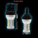 T20 7443 LED Turn Signal Bulbs for Universal Cars Car Interior Accessory iJDM