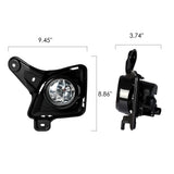 DRL Fog Lights for Toyota Hiace Quantum 2012-2013 Car Interior Accessory MAGIC COLORM