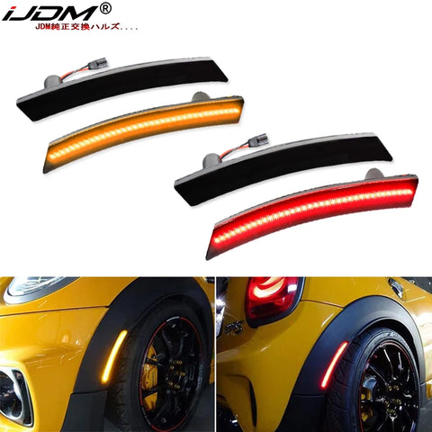 Smoked LED Side Markers for 2002-2008 MINI Cooper Car Interior Accessory iJDM