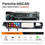 Dual 12.3 inch Android 13 Screen for Porsche Macan 2014-2017 Android Head Unit Bosstar