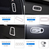 Interior Chrome Trim for Volvo V90 S90 2017-2021 Car Interior Accessory LINGLUYANG