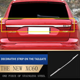 Stainless Steel Rear Bumper Trim for Volvo XC60