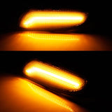 Amber Side Marker Lights For Mercedes W203 C-Class Car Interior Accessory iJDM