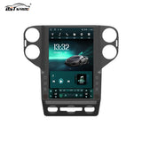 Tesla Style Vertical Screen for VW Tiguan 2011 Android Head Unit Bosstar 10.4" 128G 4 g