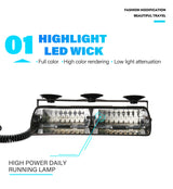 16 LED Windshield Strobe Beacon Light for Auto Safety