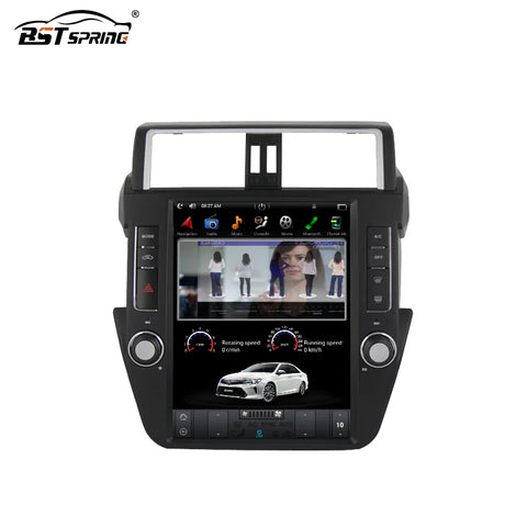 12.1 inch Tesla Style Android GPS Toyota Prado 2014 Android Head Unit Bosstar 9.7" 128G 4 g