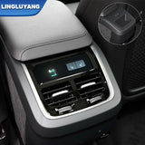 Rear Console Decor Trim for Volvo XC60 XC90 S60 Car Interior Accessory LINGLUYANG