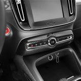 Carbon Fiber Trim Frame for Volvo XC40 18-25 Car Interior Accessory LINGLUYANG