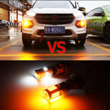 LED Ambient Light Switchback Dual-Color Bulb for Universal Vehicles LED Ambient Light iJDM
