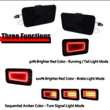 Pair Smoke LED Side Markers for Hummer H2 03-09