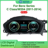12.3 Inch Digital Cluster Speedometer for Mercedes C204 2008 Car Interior Accessory OEM