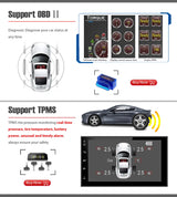 Android Head Unit GPS WiFi TV Universal Car Stereo
