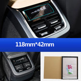 Tempered Film Interior Sticker for Volvo XC60 XC90 Car Interior Accessory LINGLUYANG 1pcs 2020-2022 v60