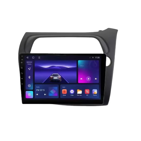 Android 13 Head Unit CarPlay for Honda Civic Android Head Unit Bosstar For Honda Civic Hatchback 2006-2011 RHD 4core T100 1.5