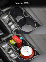 Cup Holder Protective Case Box for Peugeot 2008 e-2008 208 e-208 2019 - 2024 Car Interior Accessory | Cup Holder | Protector