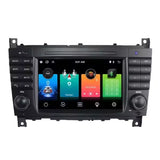 Android 13 GPS Multimedia Player for Mercedes C-Class 2004-2011 Android Head Unit Bosstar 7" 32 g 2 g