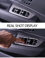 Window Switch Decor Frame for Volvo XC90 2015-2020 Car Interior Accessory LINGLUYANG