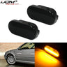 Smoked Amber LED Side Markers for VW Golf Passat