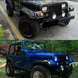 Switchback Turn Signal & DRL Lights Jeep Wrangler YJ Car Interior Accessory iJDM