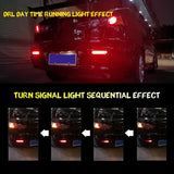 Car LED Bumper Reflector for Mitsubishi Lancer Evo X 2008‑17 Car Interior Accessory iJDM