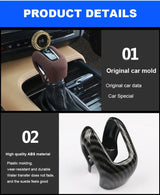 Carbon Fiber Gear Cover for Volvo Car Interior Accessory LINGLUYANG