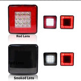 LED Hitch Receiver Brake Lamp For Trucks & SUVs 2‑Inch Car Interior Accessory iJDM